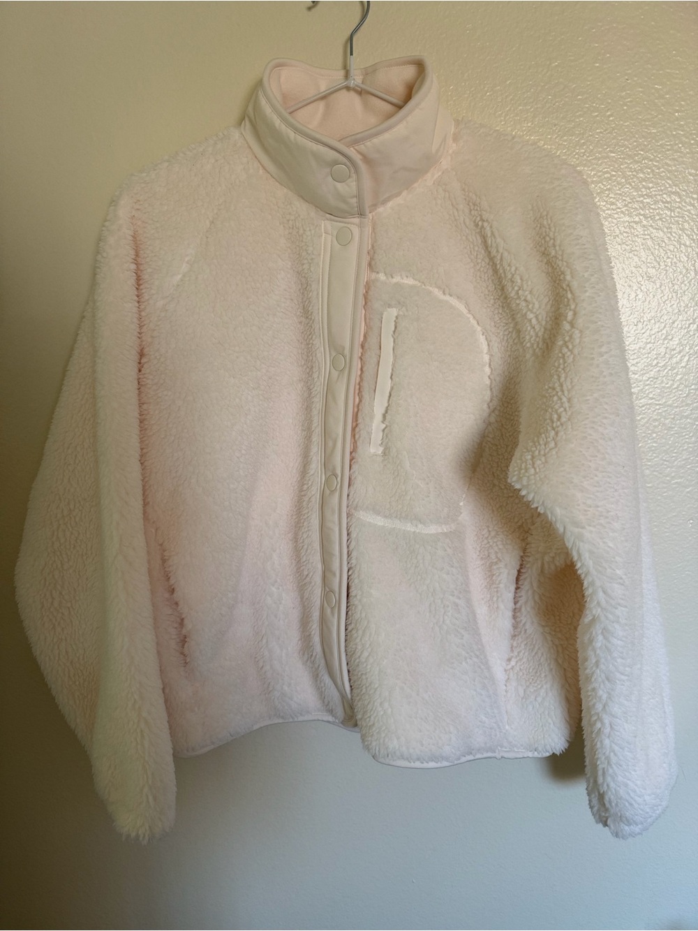 Uniqlo Plush Sherpa Jacket - Off White